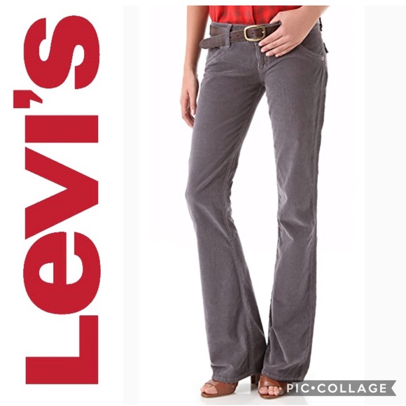 levi cords bootcut